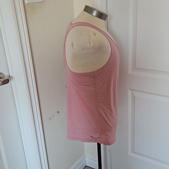 RBX Women's Active Racer Back Top Medium Pink & White - Picture 6 of 16